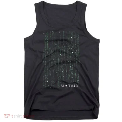 The Matrix Classic Coding Drop Poster Tank Top