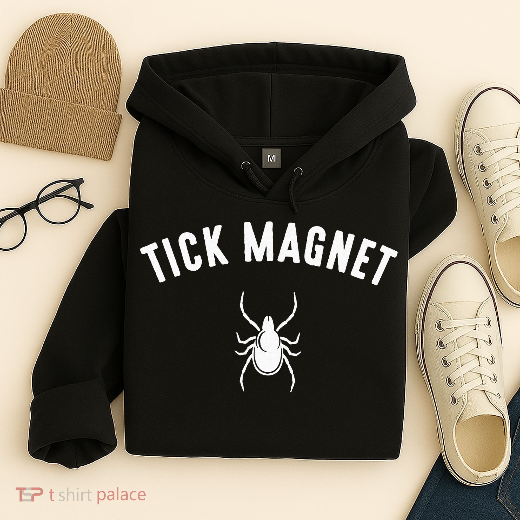 tick magnet Camping Tick Magnet Hoodie