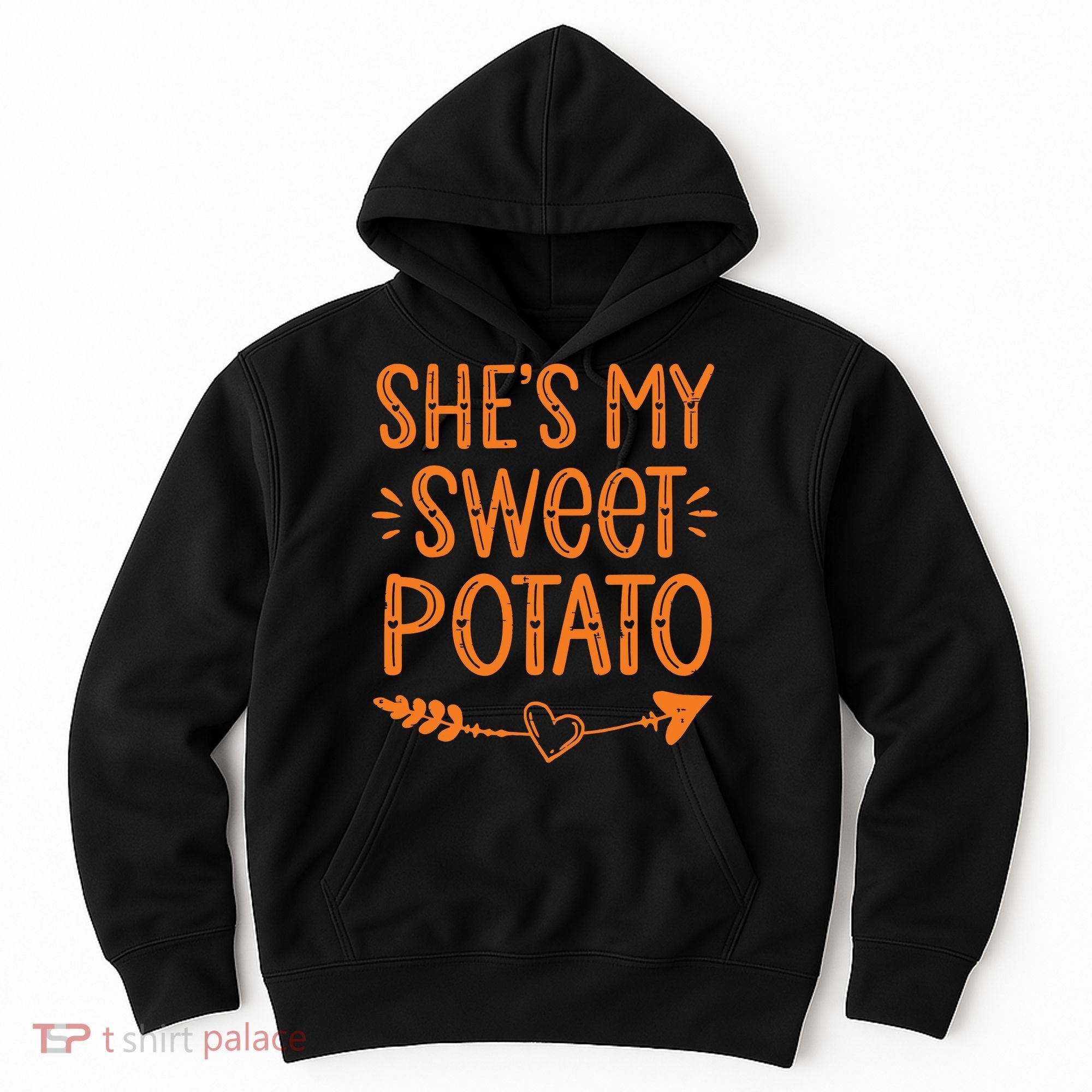 Thanksgiving Matching Couples SheS My Sweet Potato I Yam Hoodie
