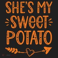 Thanksgiving Matching Couples SheS My Sweet Potato I Yam Hat thumb 2