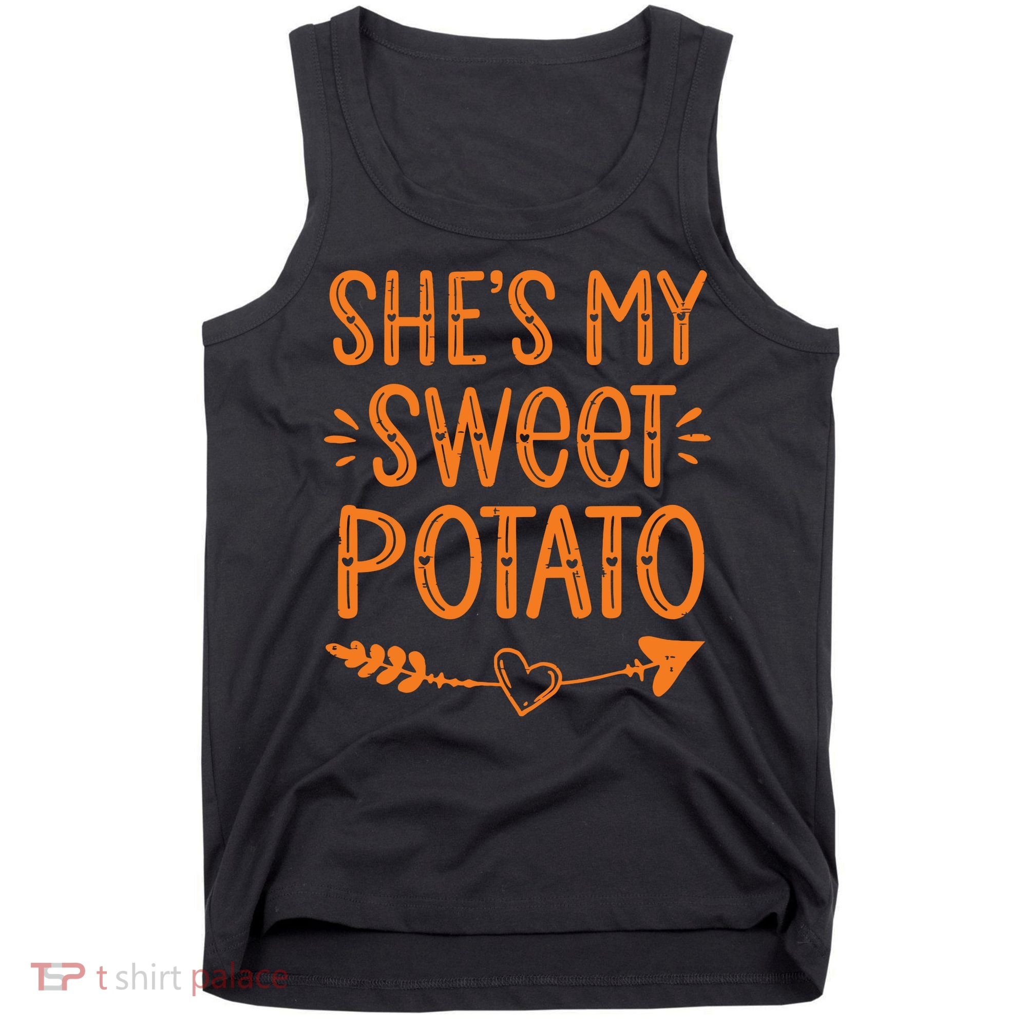 Thanksgiving Matching Couples SheS My Sweet Potato I Yam Tank Top