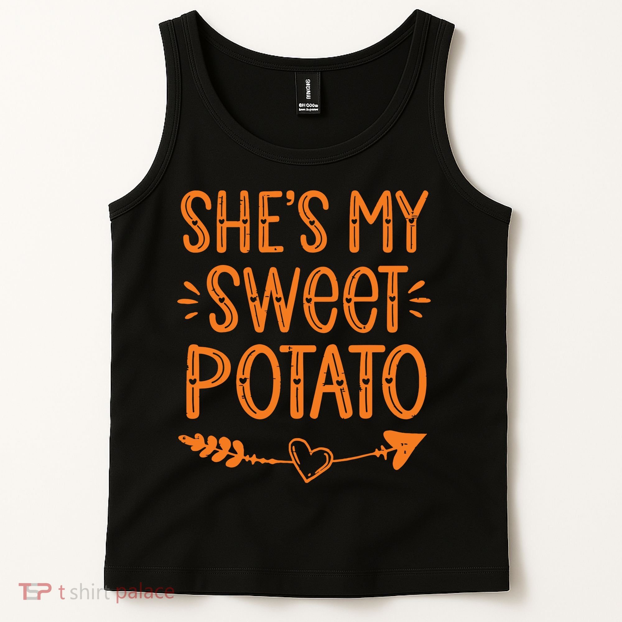 Thanksgiving Matching Couples SheS My Sweet Potato I Yam Tank Top