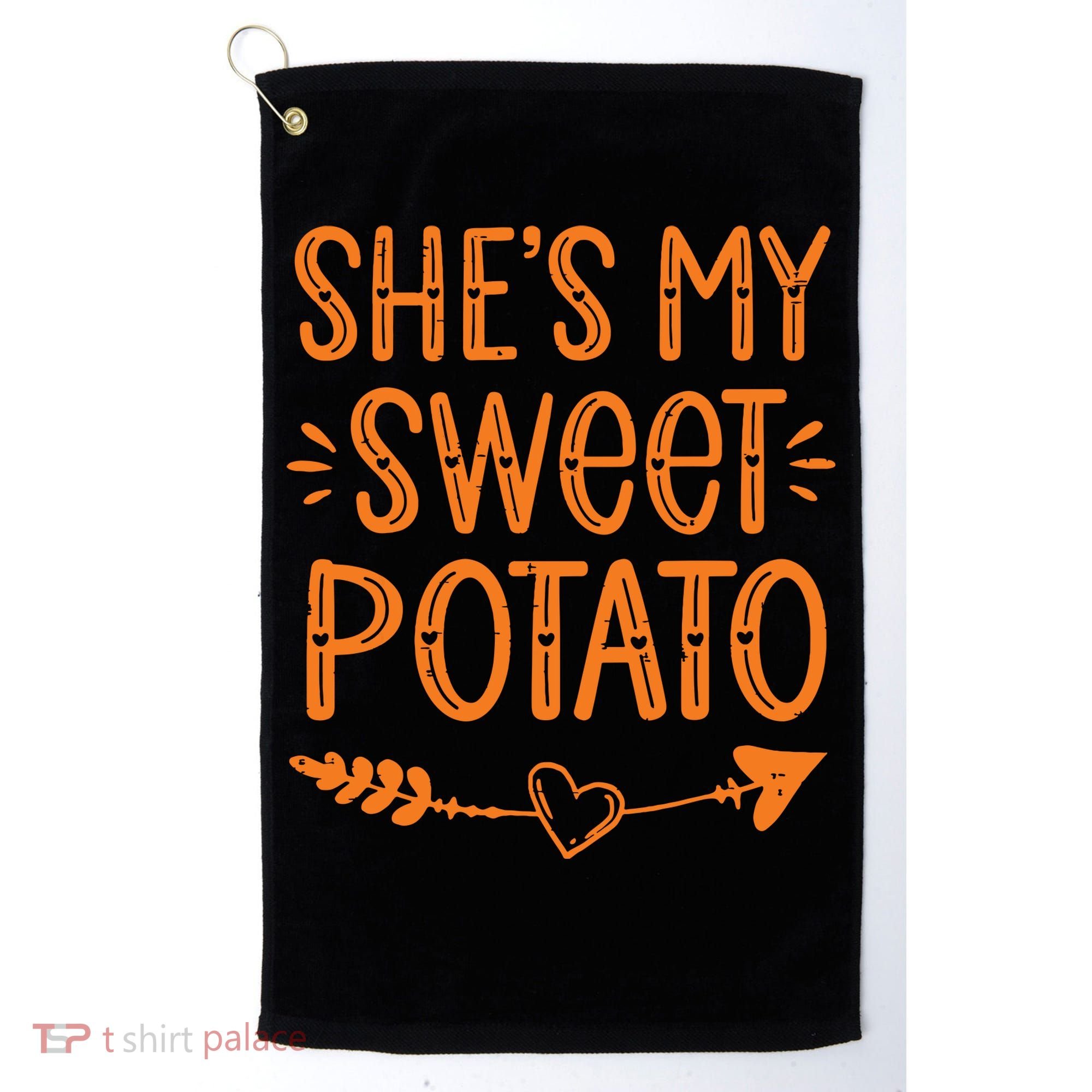 Thanksgiving Matching Couples SheS My Sweet Potato I Yam Golf Towel