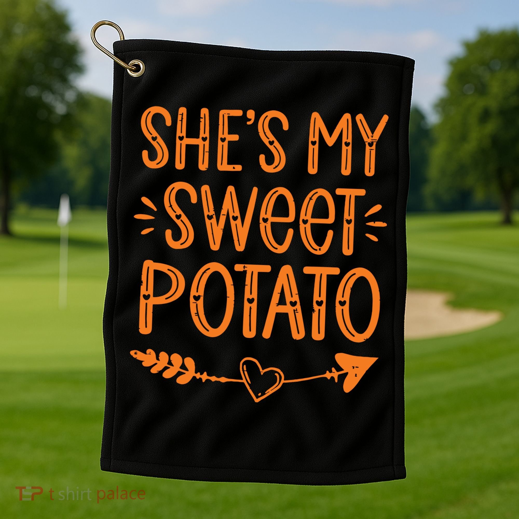 Thanksgiving Matching Couples SheS My Sweet Potato I Yam Golf Towel