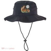 Three Moon Capybaras Cute Gift Funny Cute Animal Parody Tee Bucket Hat thumb 0