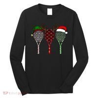 Tennis Merry Chistmas 3 Tennis Racket Christmas Long Sleeve Shirt thumb 0