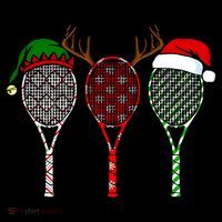 Tennis Merry Chistmas 3 Tennis Racket Christmas Coffee Mug thumb 5