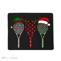 Tennis Merry Chistmas 3 Tennis Racket Christmas Mousepad thumb 0