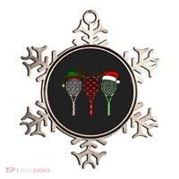 Tennis Merry Chistmas 3 Tennis Racket Christmas Ornament thumb 0