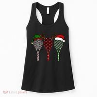 Tennis Merry Chistmas 3 Tennis Racket Christmas Women's Tank Top thumb 0
