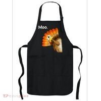 Turkey Moo Cow Funny Thanksgiving Apron thumb 0