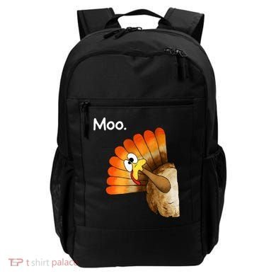Turkey Moo Cow Funny Thanksgiving Backpack