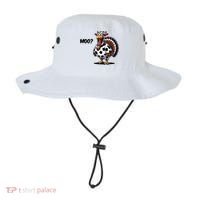 Turkey Moo Cow Funny Thanksgiving Bucket Hat thumb 0