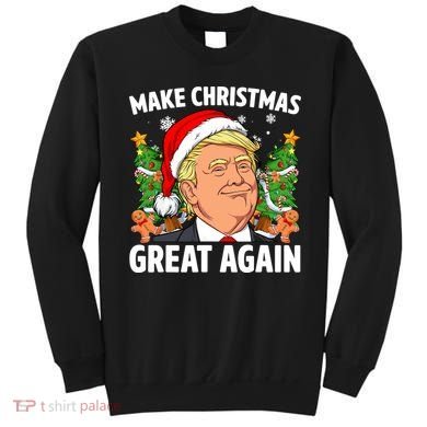 Trump Make Christmas Great Again Ugly Christmas Sweaters Sweatshirt