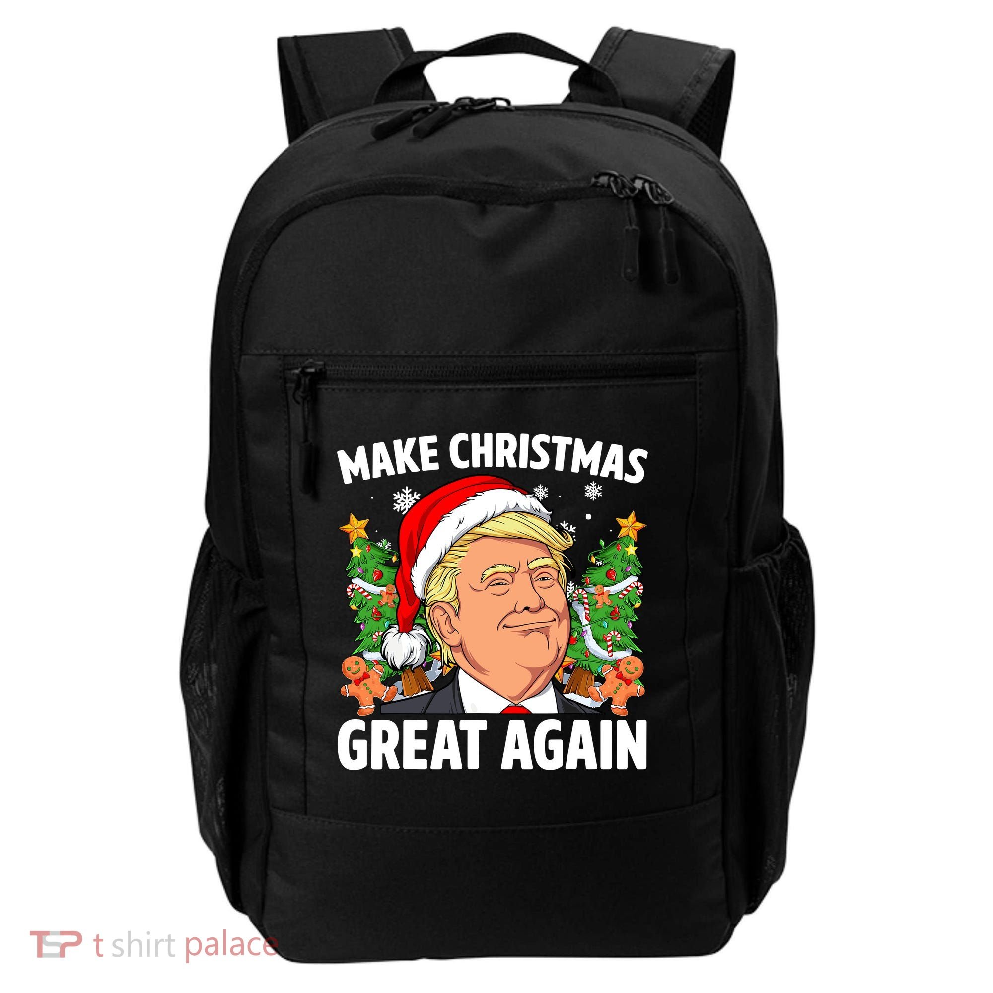 Trump Make Christmas Great Again Ugly Christmas Sweaters Backpack