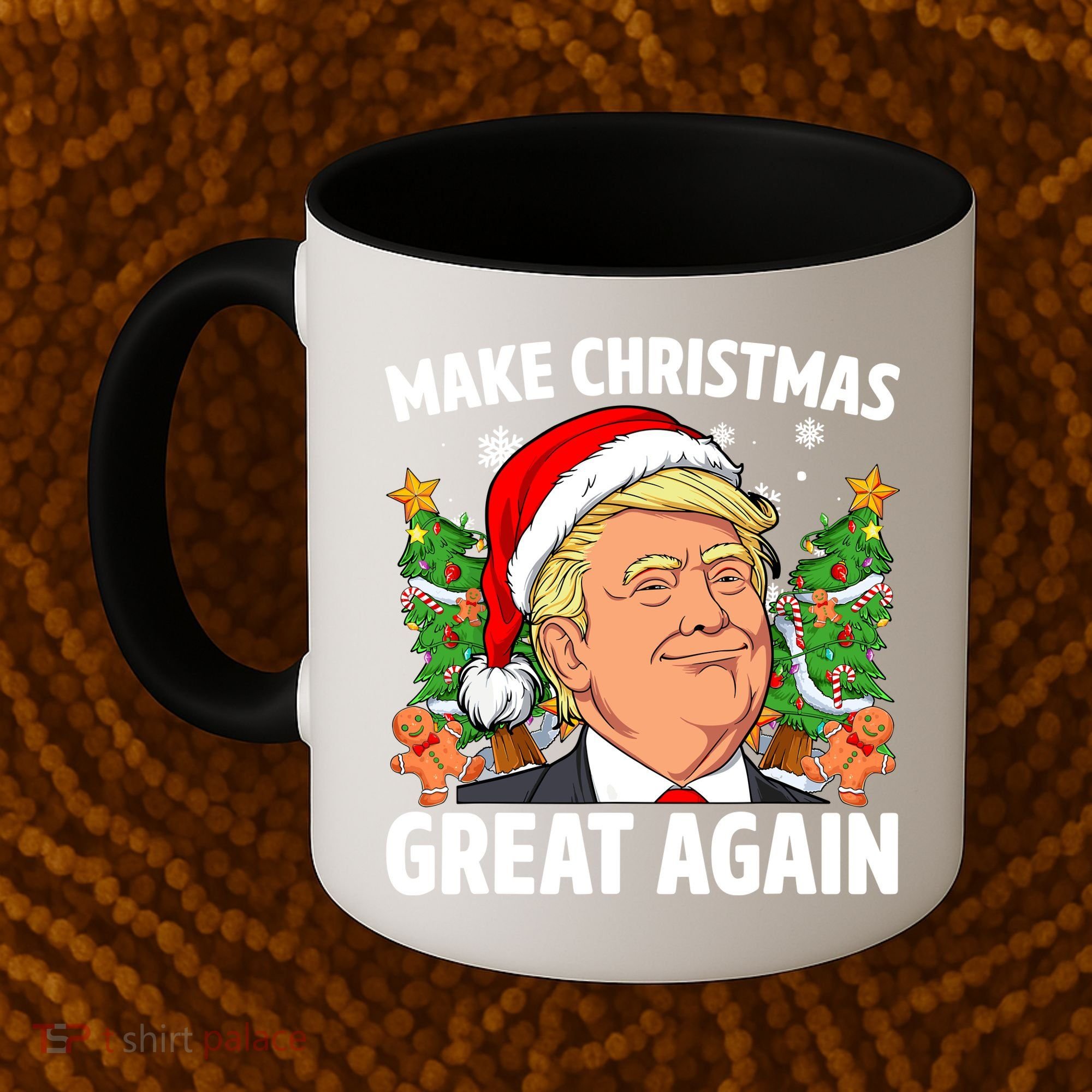 Trump Make Christmas Great Again Ugly Christmas Sweaters Coffee Mug