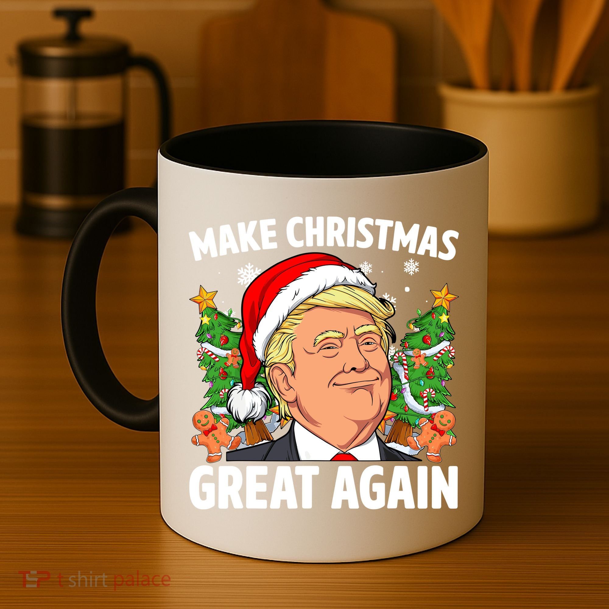 Trump Make Christmas Great Again Ugly Christmas Sweaters Coffee Mug