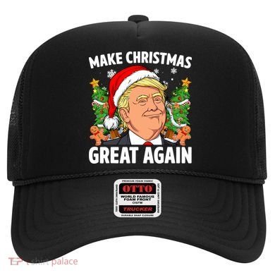 Trump Make Christmas Great Again Ugly Christmas Sweaters Hat