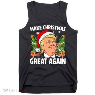 Trump Make Christmas Great Again Ugly Christmas Sweaters Tank Top