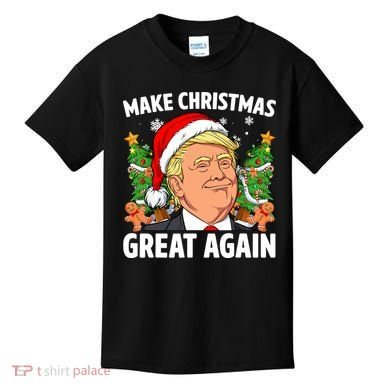 Trump Make Christmas Great Again Ugly Christmas Sweaters Kids T-Shirt