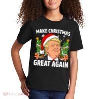 Trump Make Christmas Great Again Ugly Christmas Sweaters Kids T-Shirt thumb 2