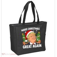 Trump Make Christmas Great Again Ugly Christmas Sweaters Tote Bag thumb 2