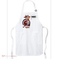 Turkey Moo Cow Funny Thanksgiving Apron thumb 0