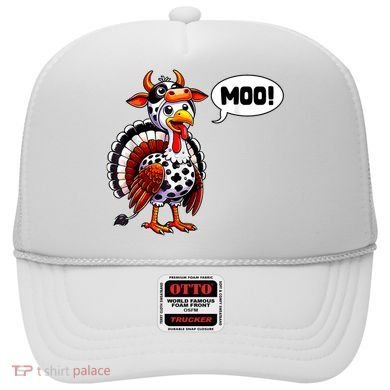 Turkey Moo Cow Funny Thanksgiving Hat