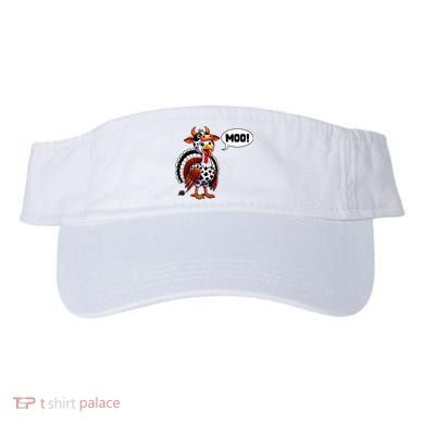 Turkey Moo Cow Funny Thanksgiving Visor