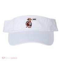 Turkey Moo Cow Funny Thanksgiving Visor thumb 0