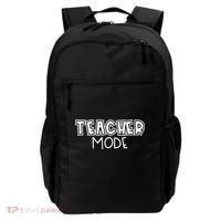 Teacher Mode Cute Back To School Backpack thumb 0