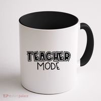 Teacher Mode Cute Back To School Coffee Mug thumb 1