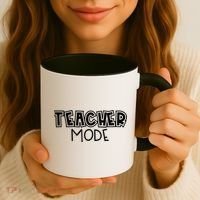 Teacher Mode Cute Back To School Coffee Mug thumb 3