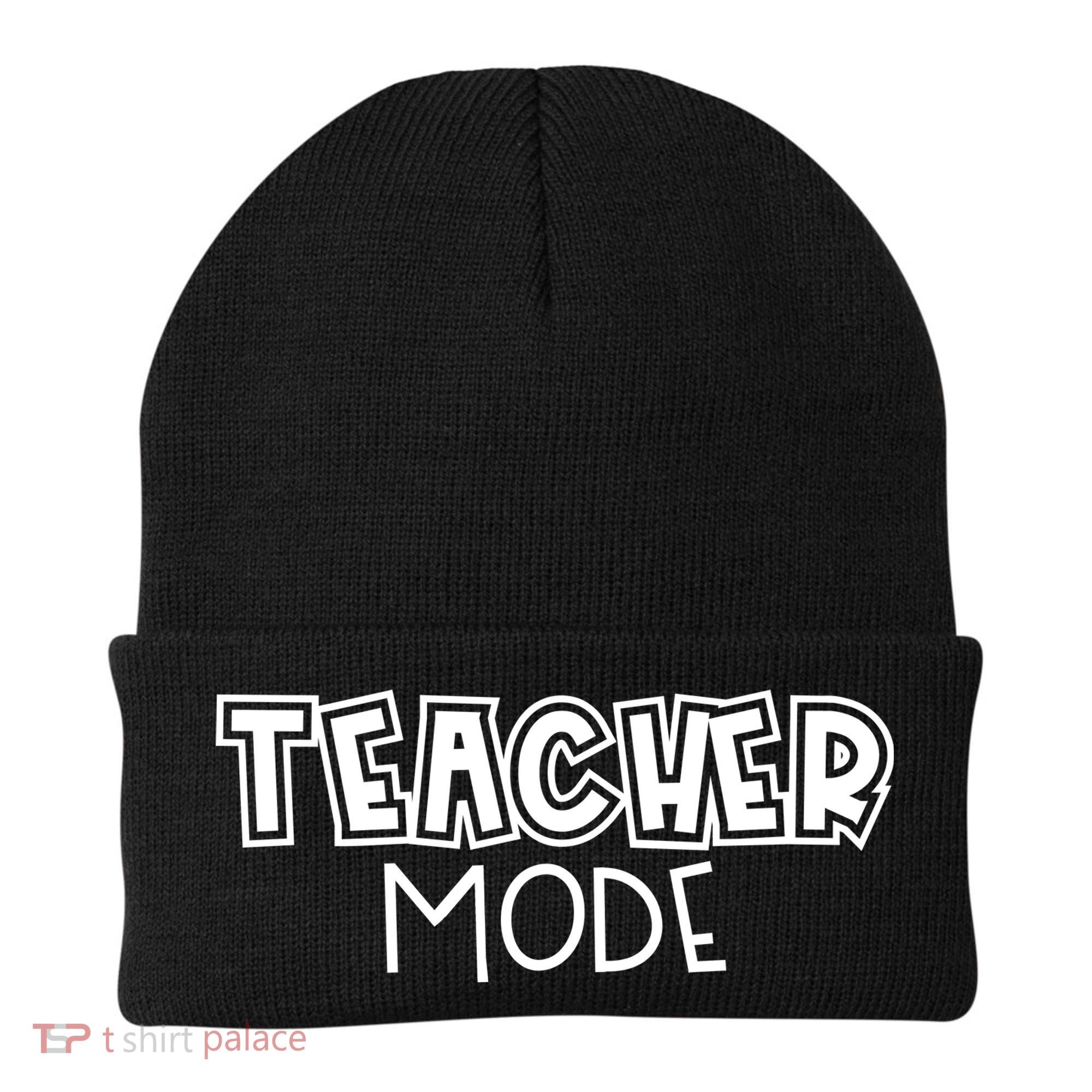 Teacher Mode Cute Back To School Beanie