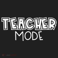 Teacher Mode Cute Back To School Golf Towel thumb 3