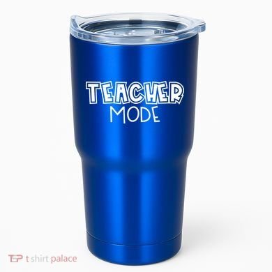 Teacher Mode Cute Back To School Tumbler