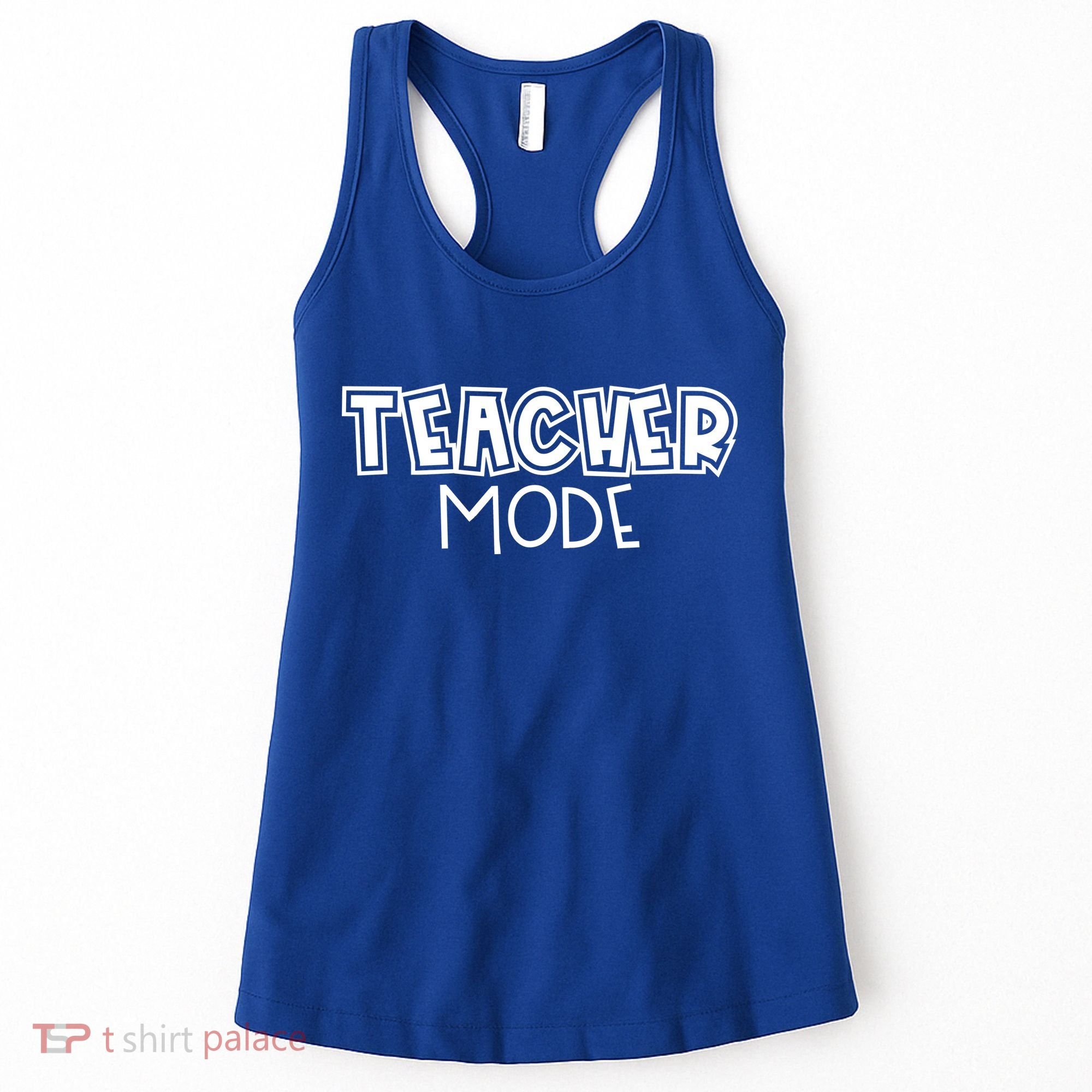 Teacher Mode Cute Back To School Women's Tank Top
