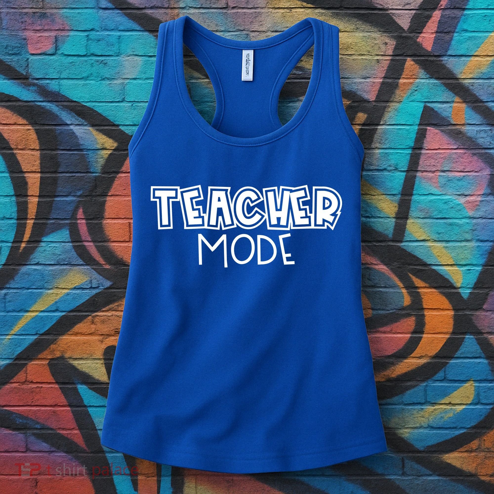 Teacher Mode Cute Back To School Women's Tank Top
