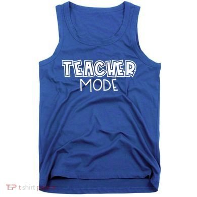 Teacher Mode Cute Back To School Tank Top