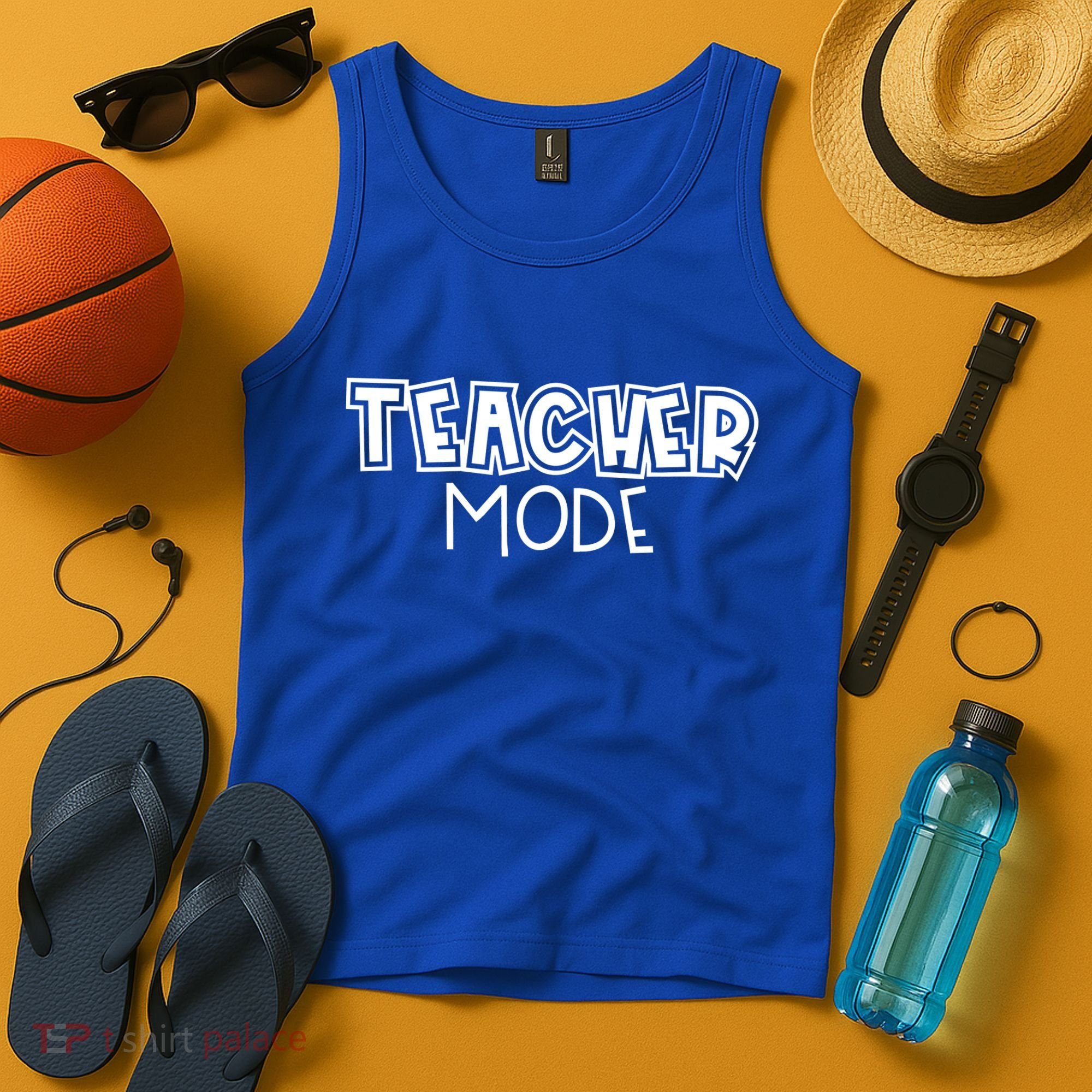 Teacher Mode Cute Back To School Tank Top