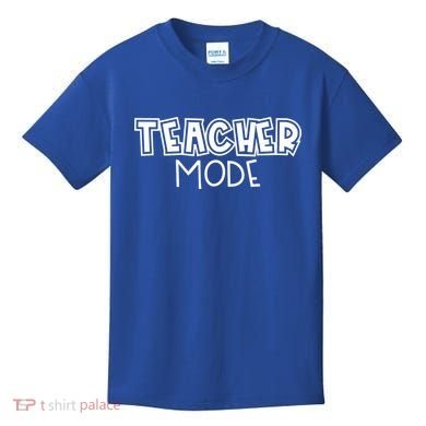 Teacher Mode Cute Back To School Kids T-Shirt