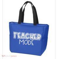 Teacher Mode Cute Back To School Tote Bag thumb 3