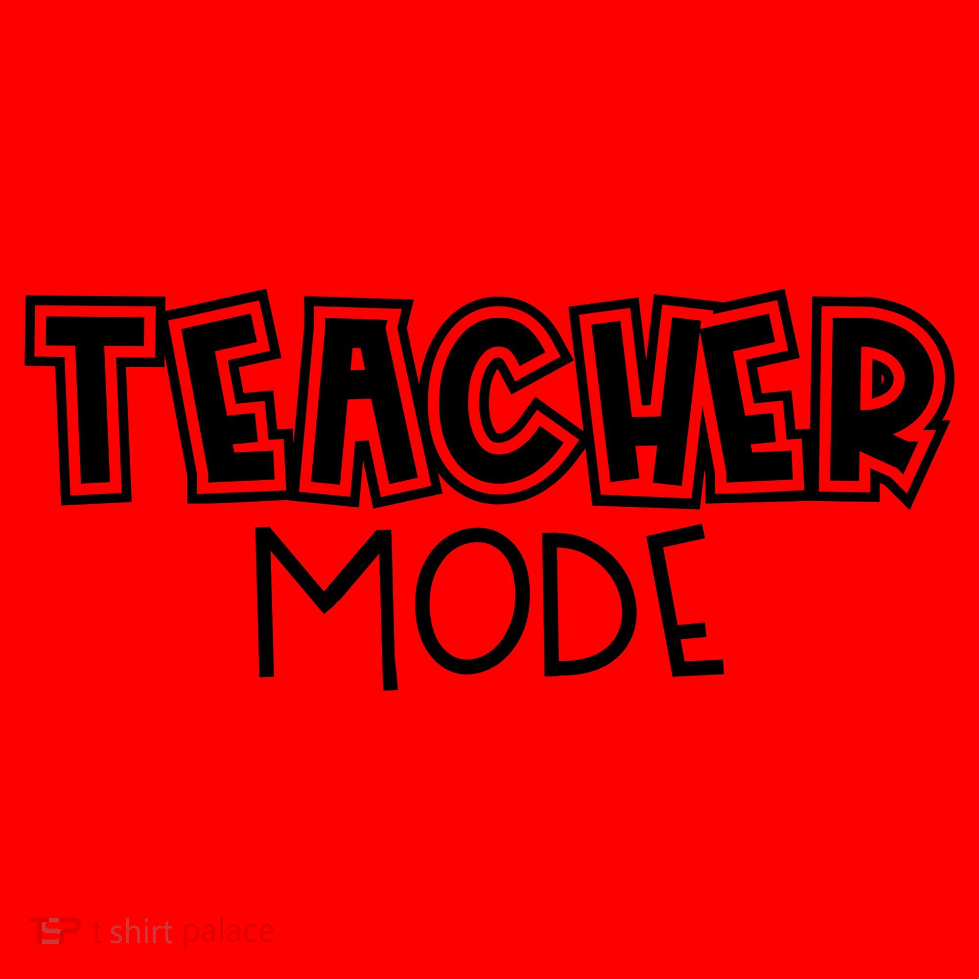 Teacher Mode Cute Back To School Santa Hat