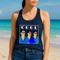 Three Migos Cool Mafia Gangster Women's Tank Top thumb 2