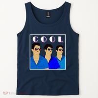 Three Migos Cool Mafia Gangster Tank Top thumb 2