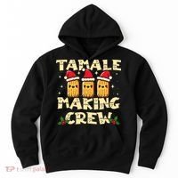 Tamale Making Crew Tamale Season Funny Mexican Christmas Hoodie thumb 0