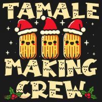 Tamale Making Crew Tamale Season Funny Mexican Christmas Women's Hoodie thumb 2