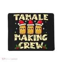 Tamale Making Crew Tamale Season Funny Mexican Christmas Mousepad thumb 0