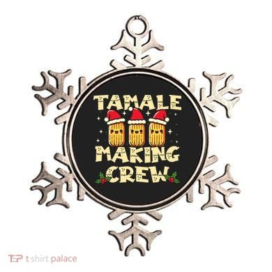 Tamale Making Crew Tamale Season Funny Mexican Christmas Ornament