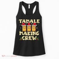 Tamale Making Crew Tamale Season Funny Mexican Christmas Women's Tank Top thumb 0